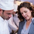 What are the levels of management in a restaurant?